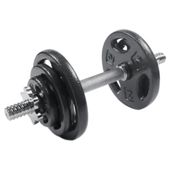 One Body 17kg Cast Iron Dumbbell Set