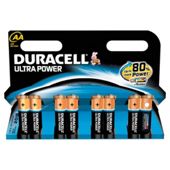 Duracell Ultra Power 8 Pack AA Batteries