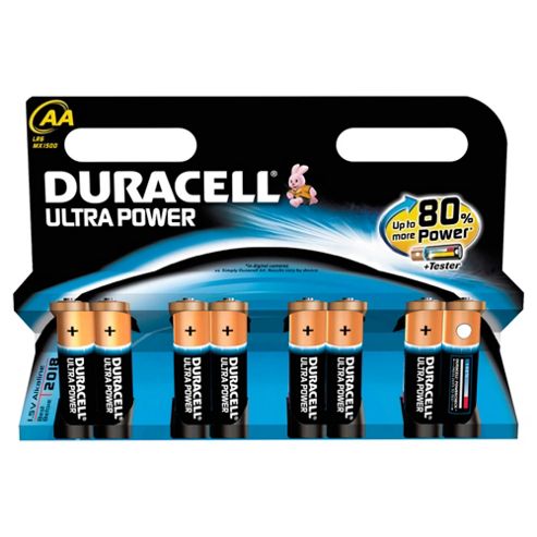 Image of Duracell Ultra Power 8 Pack Aa Batteries