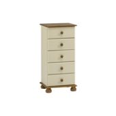Home Essence Balham 5 Drawer Narrow Chest