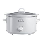 Crock-Pot 3.5L White Slow Cooker