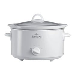 Crock-Pot 3.5L White Slow Cooker