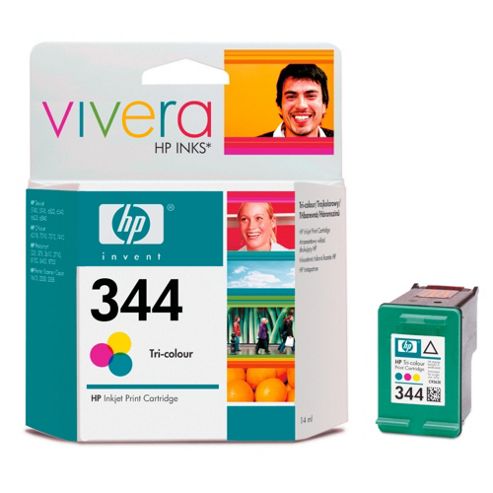 Image of Hp 344 Printer Ink Cartridge - Tri-colour (c9363ee)