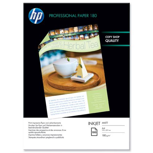Image of Professional Matt Inkjet Paper-100 Sht/a4210 297 Mm