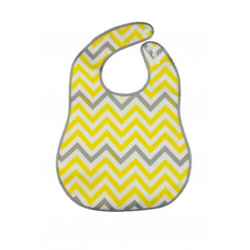 Image of B. Box Essential Travel Bib, Includes Flexible Spoon *mellow Yellow*
