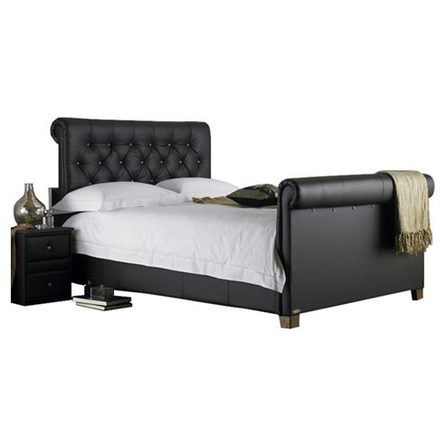 Image of Hyder Lyon Button Bed Frame - King (5')