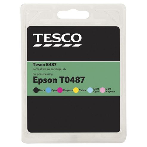 Image of Tesco E487 Ink Cartridge - Tri-colour