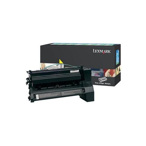 Image of Lexmark C780, C782 Return Programme Print Cartridge (10k) - Yellow