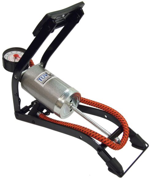 Image of De-luxe Quality Single Cylinder Foot Pump-270 Gauge