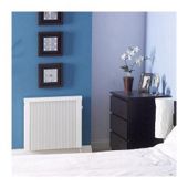 EHC Electric Combination Radiator, 630mm High x 380mm Wide, Manual Controls, 800 Watts