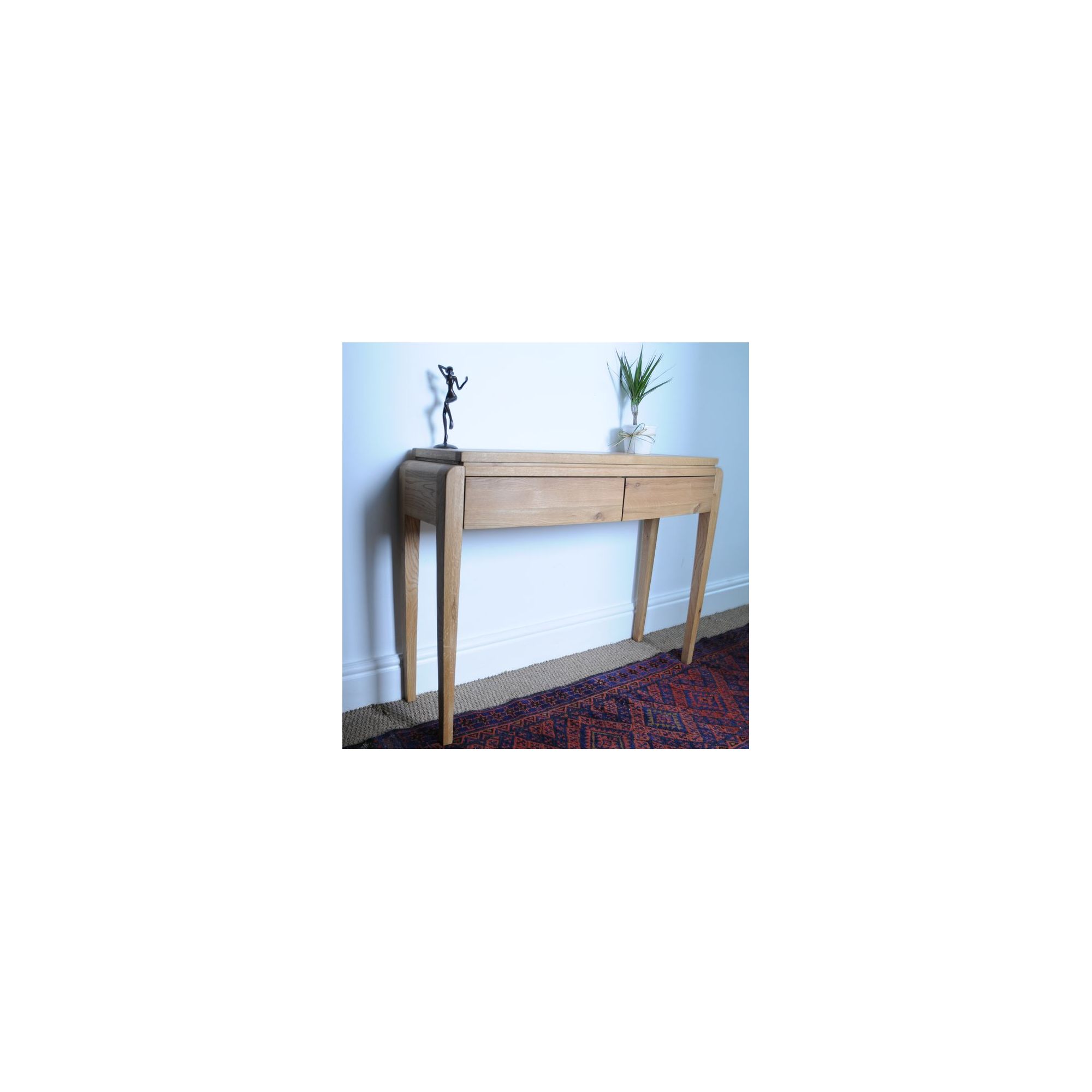 Oceans Apart Belvedere Oak Small Console Table at Tesco Direct