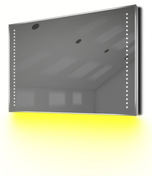 Image of Ambient Ultra-slim Led Bathroom Mirror With Demister Pad & Sensor K61y