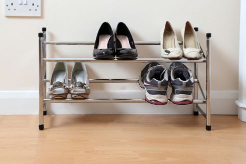 Image of Premier Housewares 2 Tier Shoe Rack