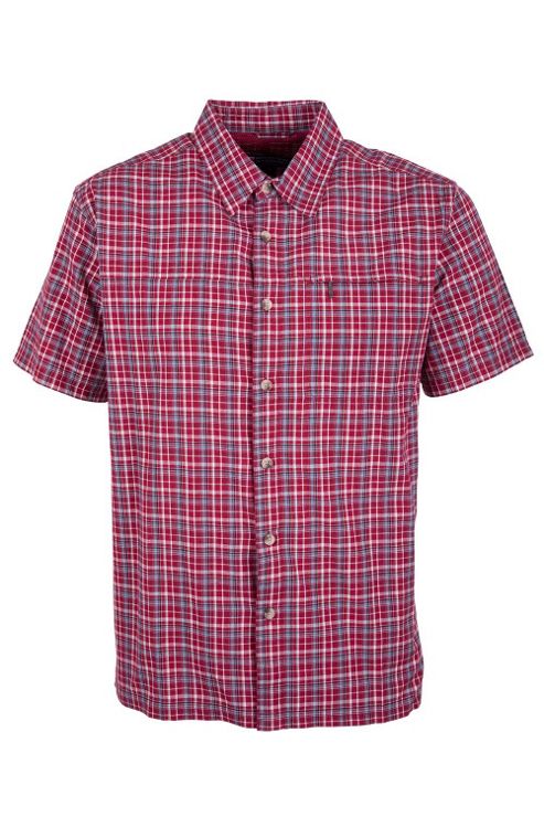 Image of Holiday Shirt Short Sleeved Cotton - Red