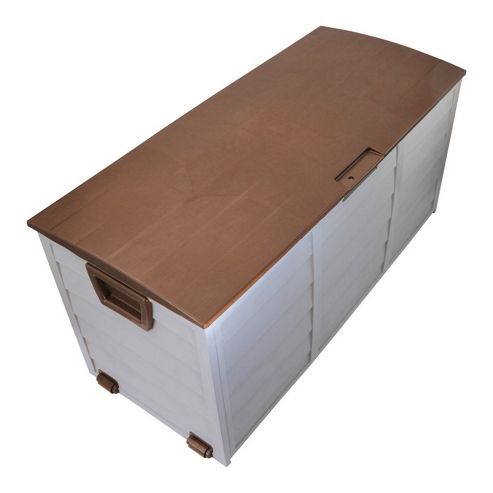 Image of Palm Springs Outdoor Garden Storage Plastic Shed Box 290 Litres