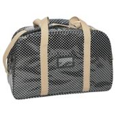Tesco Large Holdall, Black Polka Dot