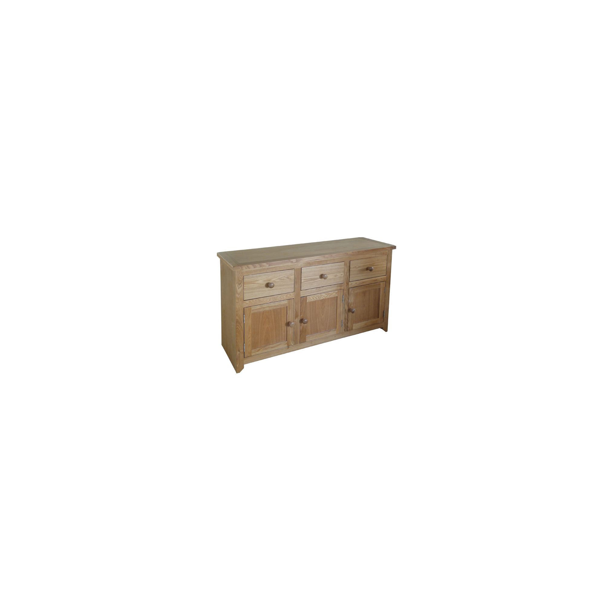 Home Essence Hamilton 3 Door Sideboard in Natural Ash at Tesco Direct