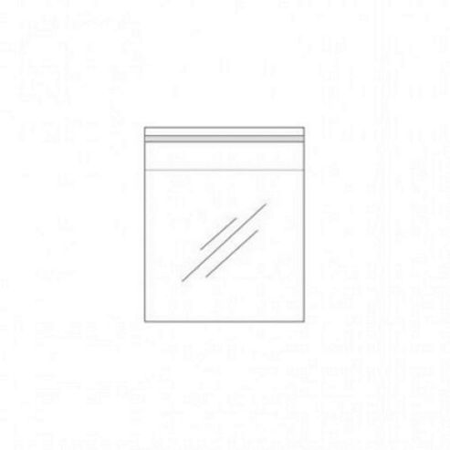 Image of Poly Bag Fit 4 X 4 Inch Square 110 X 106 Mm 60 Pack