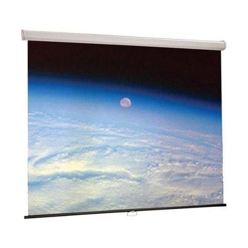 Image of Draper Luma Manual Pull Down 4:3 84 Inch Ntsc Projection Screen - Matte White