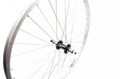 Image of 20x1 75 Bmx Rear Wheel Stainless Steel Silver