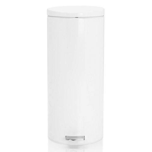 Image of Brabantia 30-litre Bucket Pedal Bin - White