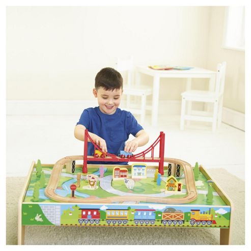 Buy Carousel Train Table + 56 Piece Train Set from our Toddler 