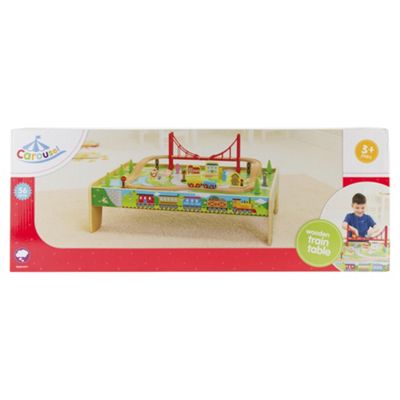 tesco train table