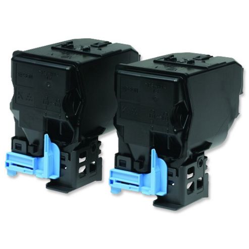 Image of Epson Al-c3900n/cx37dn Series Double Toner Cartridge Pack Black 6kx2