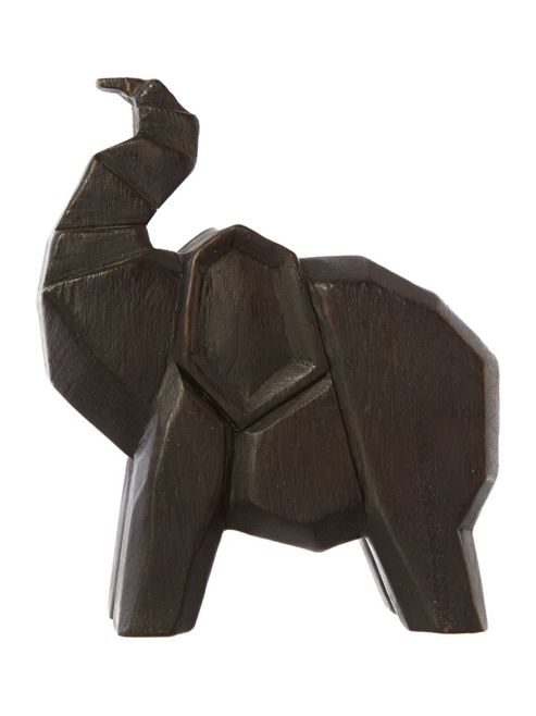 Image of Living By Christiane Lemieux Wooden Elephant Ornament