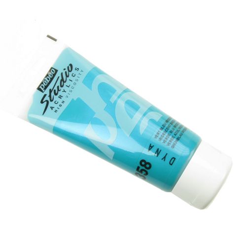 Image of Pebeo Studio Acrylic 100ml - Iridescent Green Blue
