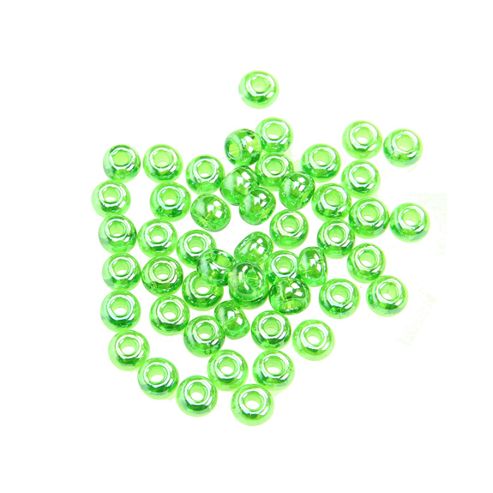 Image of Czech Seed Bead 2/0 Tr Chartreuse Lustre