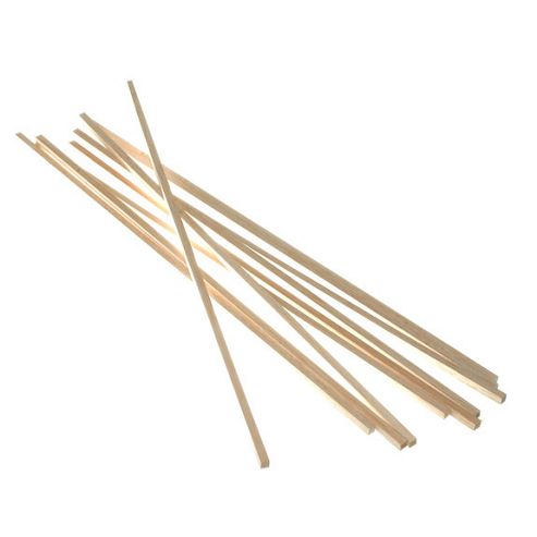 Image of Balsawood 6.4 X 6.4 X 450 Mm Bulk Pack 10
