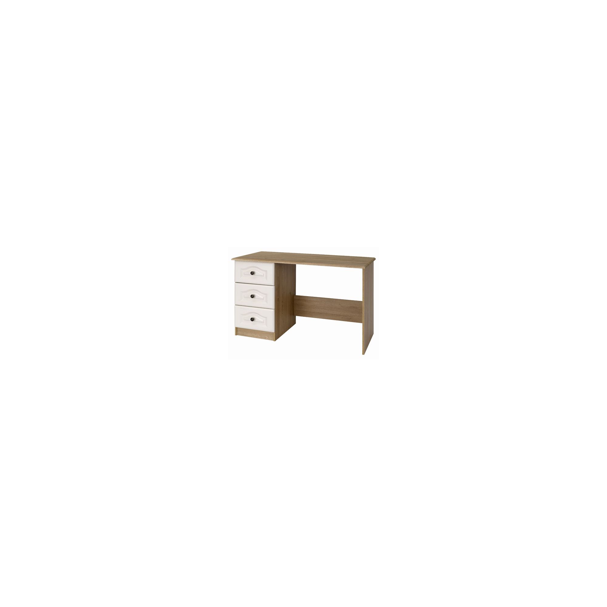 Alto Furniture Visualise Bordeaux Dressing Table in Oak with Light Front at Tesco Direct