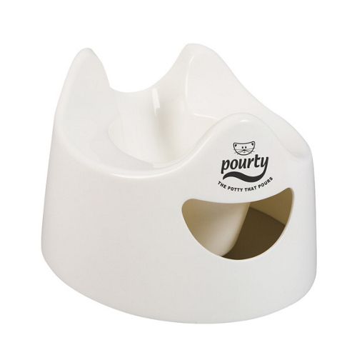 Image of Pourty Pourable Baby Potty - White
