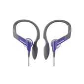 Panasonic RPHS33/VIOLET Sports Clip Earphones - Violet