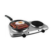 Lloytron E832SS 2250w Stainless Steel Twin Hob