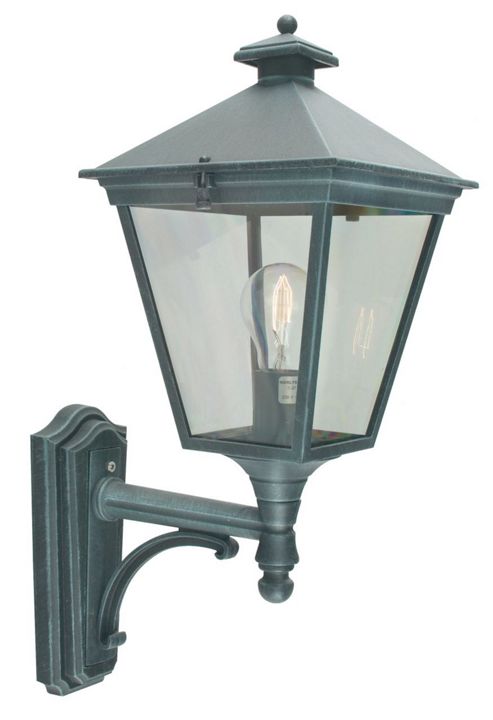 Image of Norlys Turin Large Wall Lantern - Verdigris