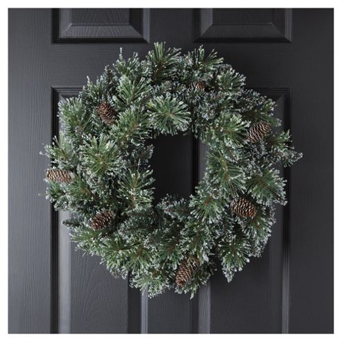 Image of Tesco Sparkle Wreath