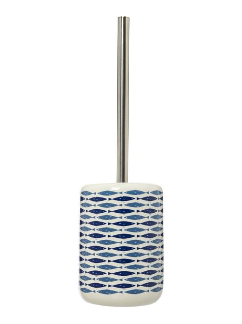 Image of Linea Fish Ceramic Toilet Brush