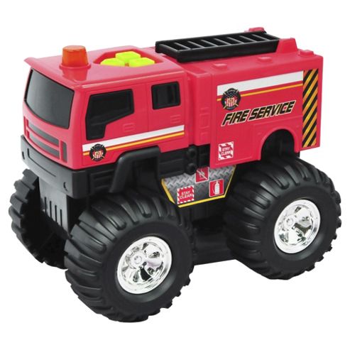 Image of City Response Red Fire Car