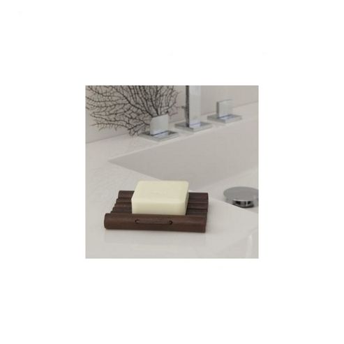 Image of Nicol Severin Soap Tray - Beech Wood / Nut Brown