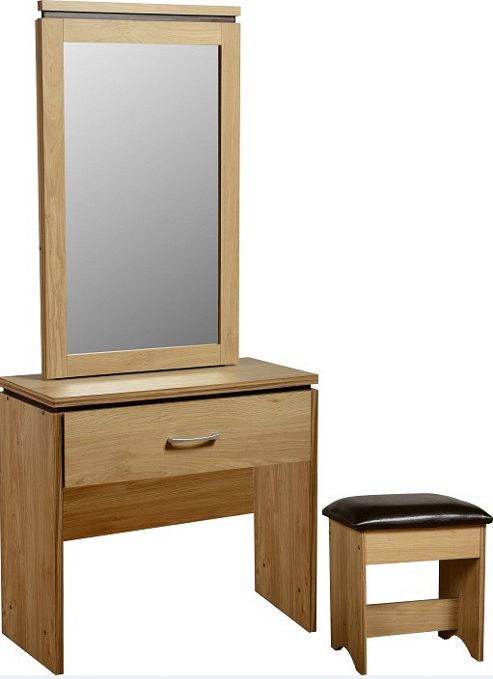 Image of Home Essence Charles Drawer Dressing Table Set