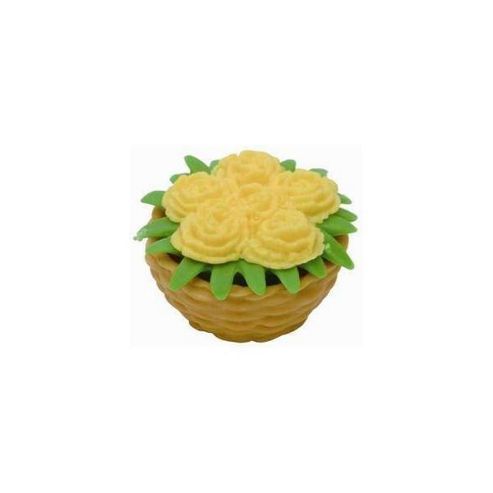 Image of Yellow Flower Basket - Puzzle Eraser - Ty Beanies