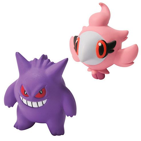 Image of Pokemon Xy Double Figure Pack - Gengar Vs Spritze
