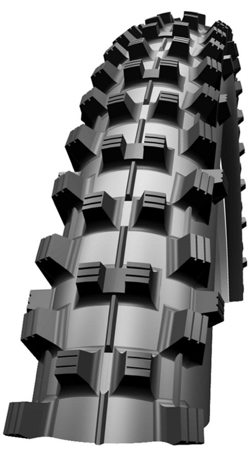 Image of Schwalbe Dirty Dan 26 X 2.35 Downhill Vertstar Rigid Tyre In Black
