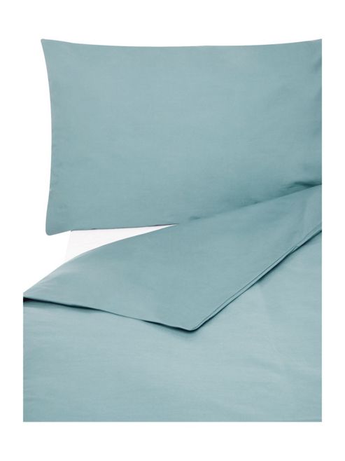 Image of Egyptian Cotton Square Pillowcase Duck Egg