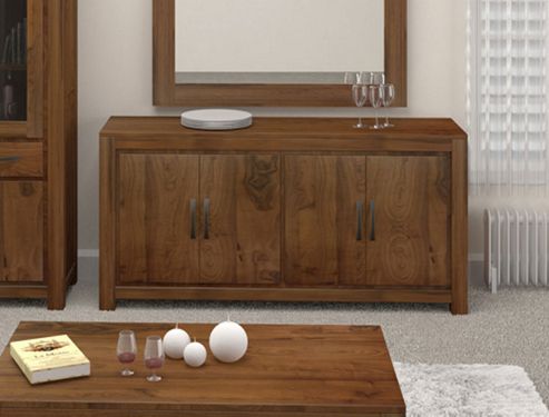 Image of Baumhaus Cwc02b Mayan Walnut Sideboard