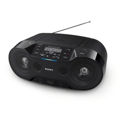 Image of Sony Zsrs70btb Dabdab+ Radio With Bluetooth, Nfc And Usb Record