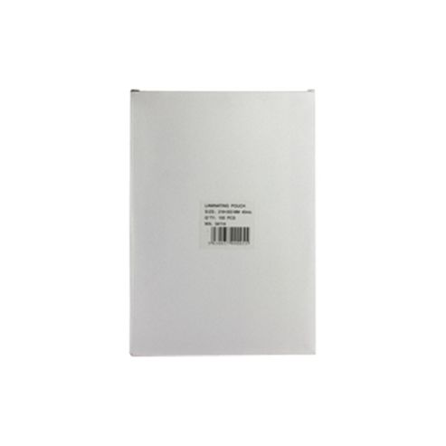 Image of Laminating Pouch A4 Light Weight Pack Of 100 Wx04114
