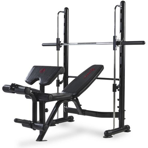 Image of Marcy Eclipse Rs3000 Olympic Half Smith Machine Weight Bench